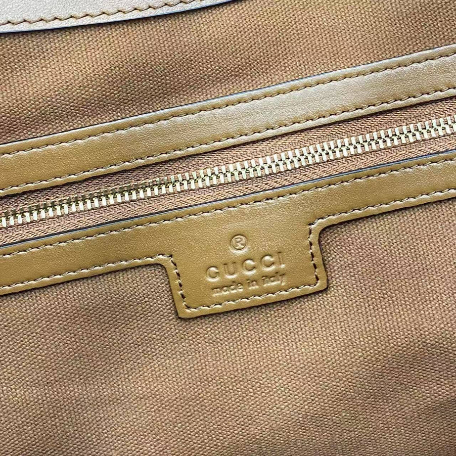 GU EMBLEM LARGE TOTE CAFE