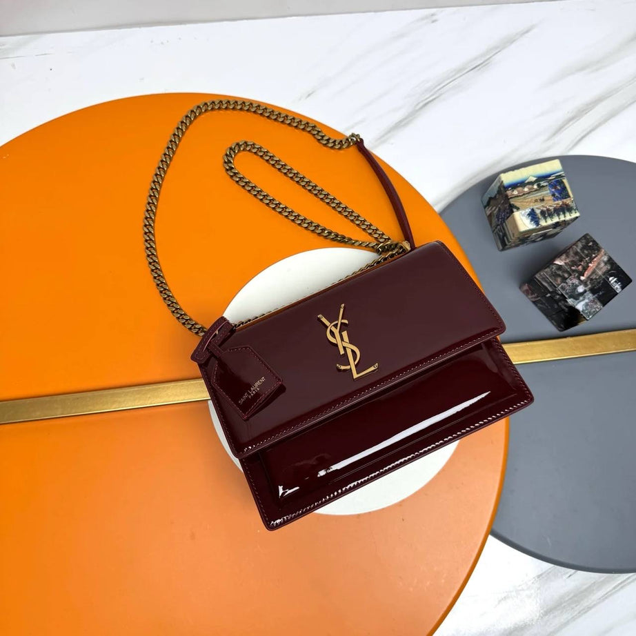 BOLSO SUNSET MEDIUM VINO