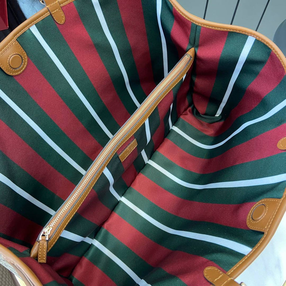 GU TOTE GRANDE EMBLEM CAFÉ