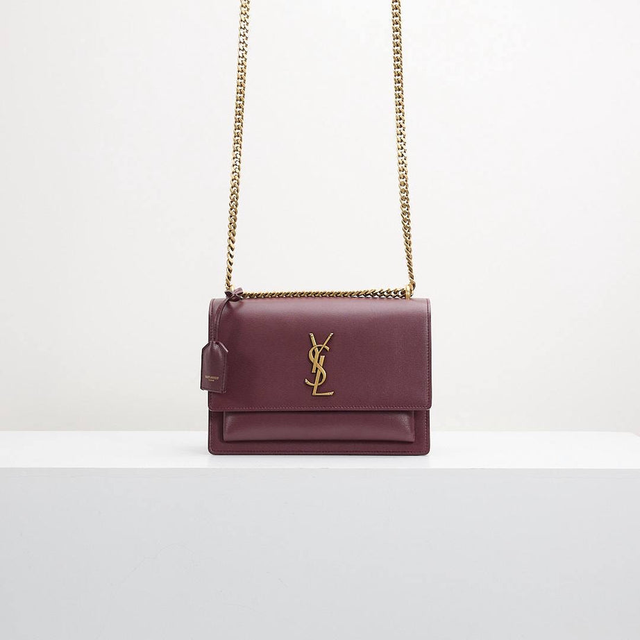 BOLSO SUNSET MEDIUM VINO