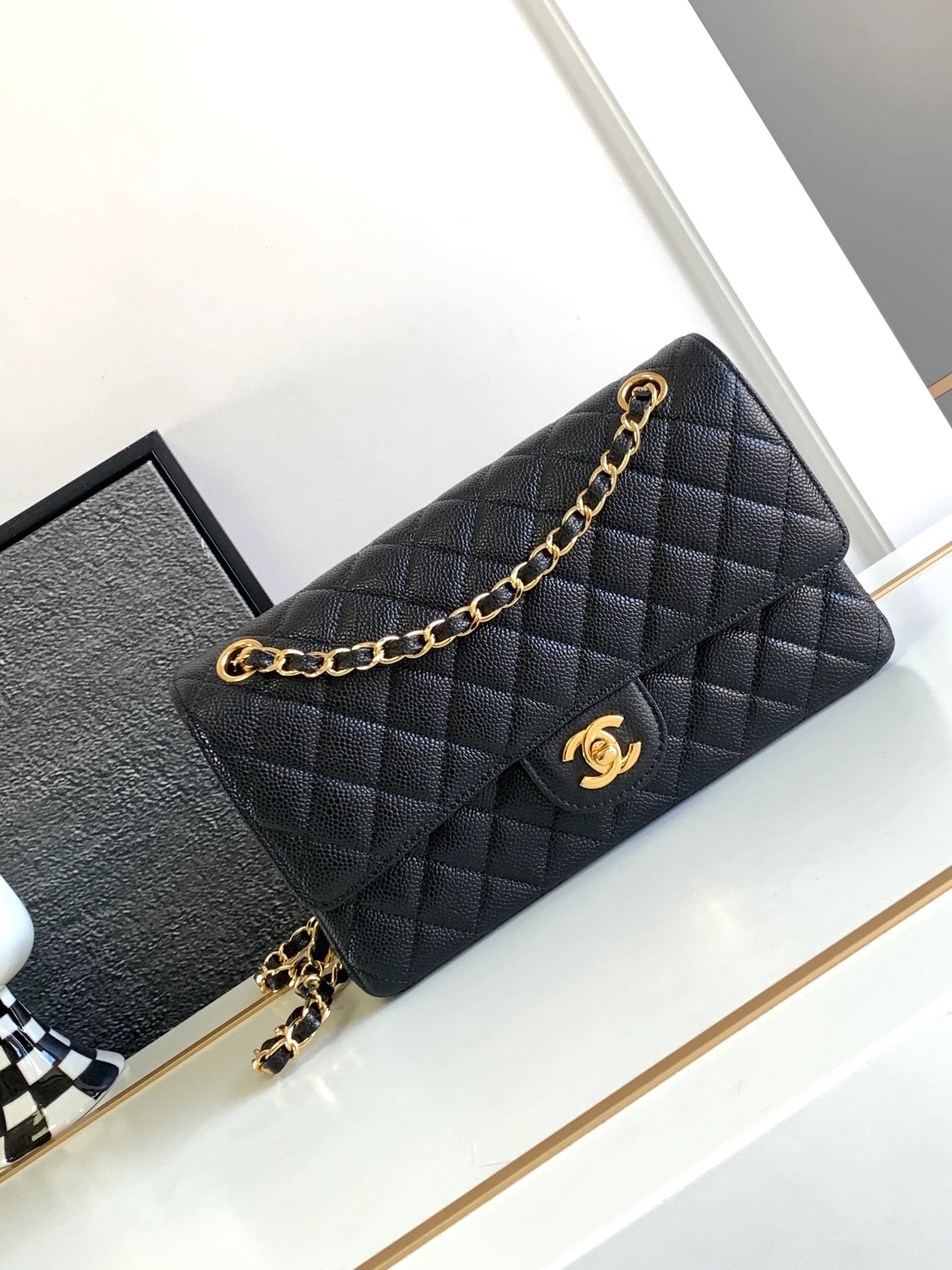 CC CLASSIC FLAP NEGRO
