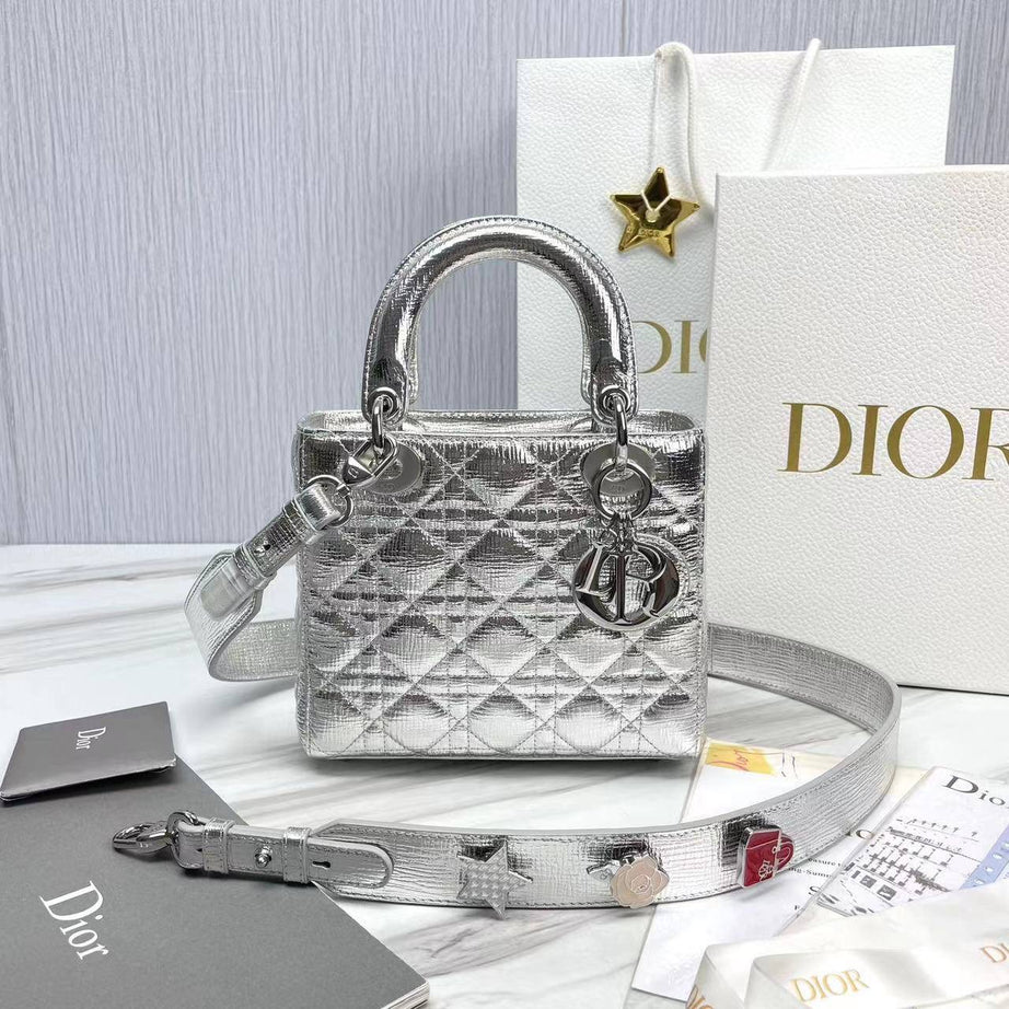 BOLSO LADY PLATEADA