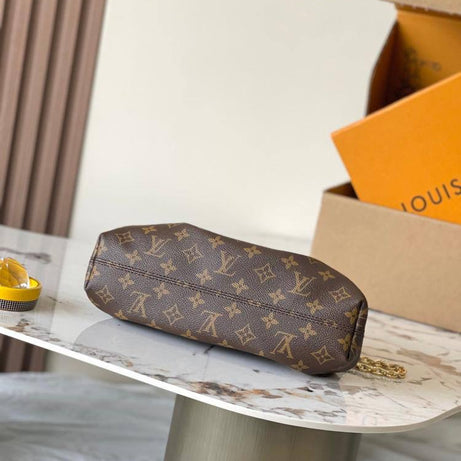 LL POCHETTE SLING PM CAFE