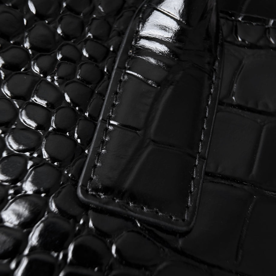 CC SHOPPING CROCODRILE | NEGRO