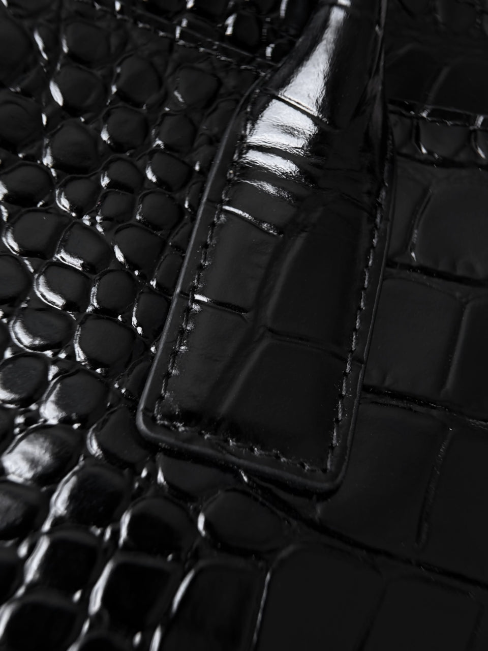 CC SHOPPING CROCODRILE | NEGRO