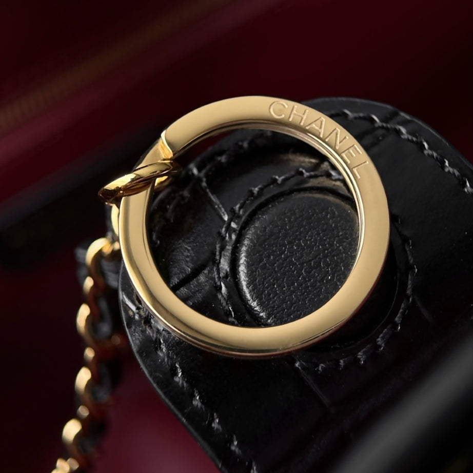 CC SHOPPING CROCODRILE | NEGRO