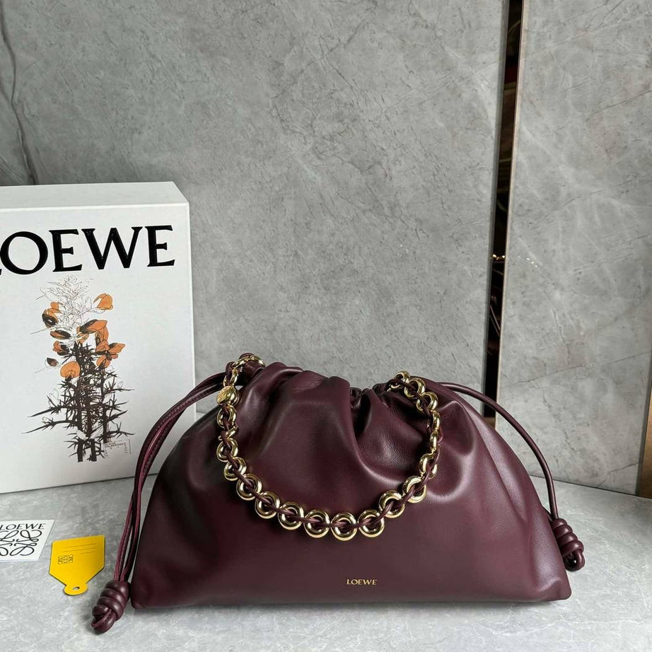BOLSO FLAMENCO VINO
