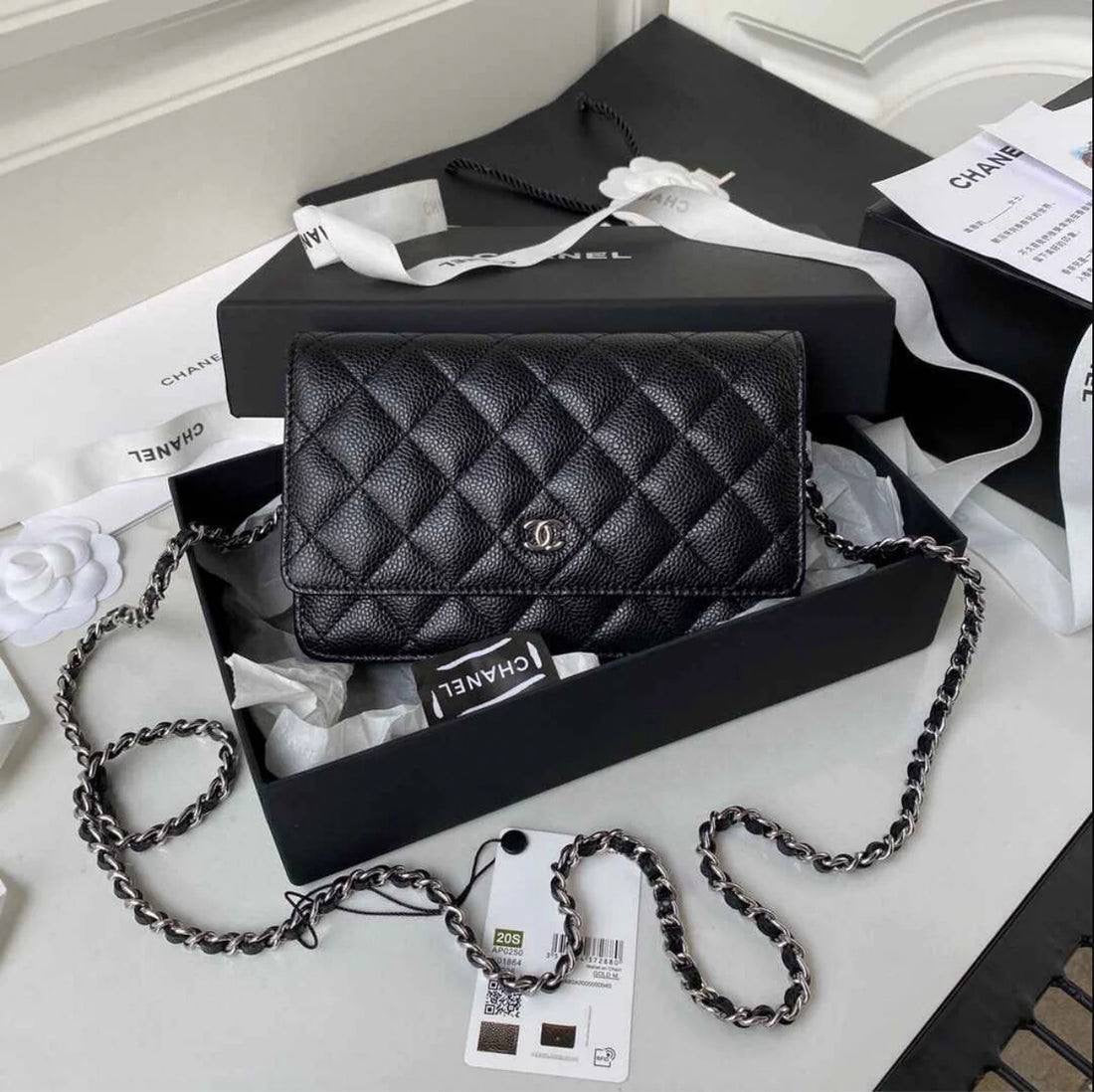 BOLSO CLASICA CON CADENA