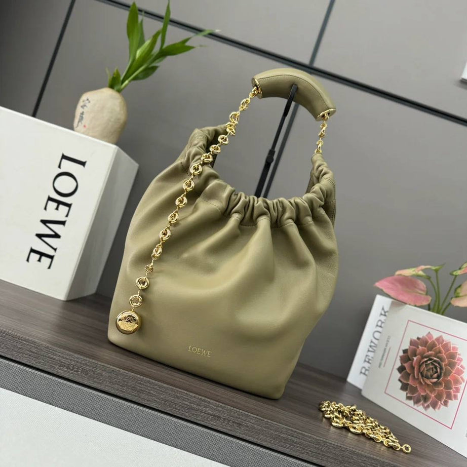 BOLSO SQUEEZE MEDIANO VERDE