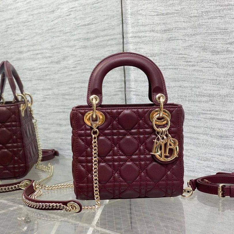 BOLSO LADY VINO