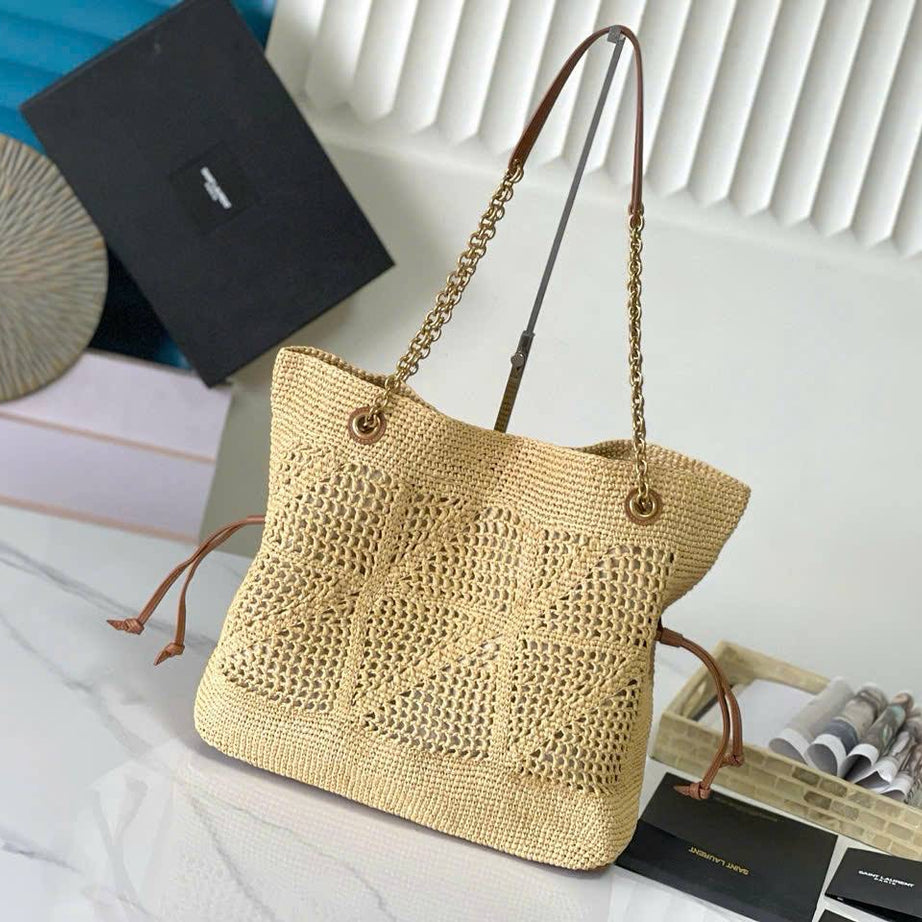 YL SHOPPER JAMIE RAFFIA