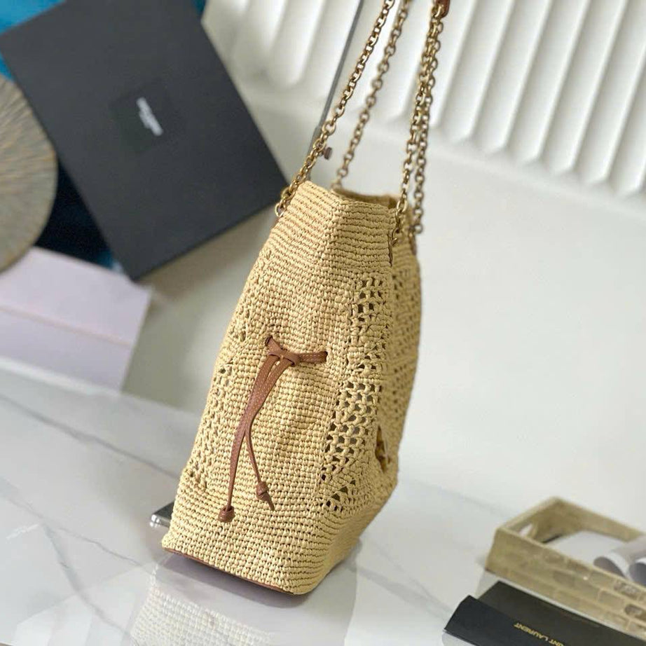 YL SHOPPER JAMIE RAFFIA