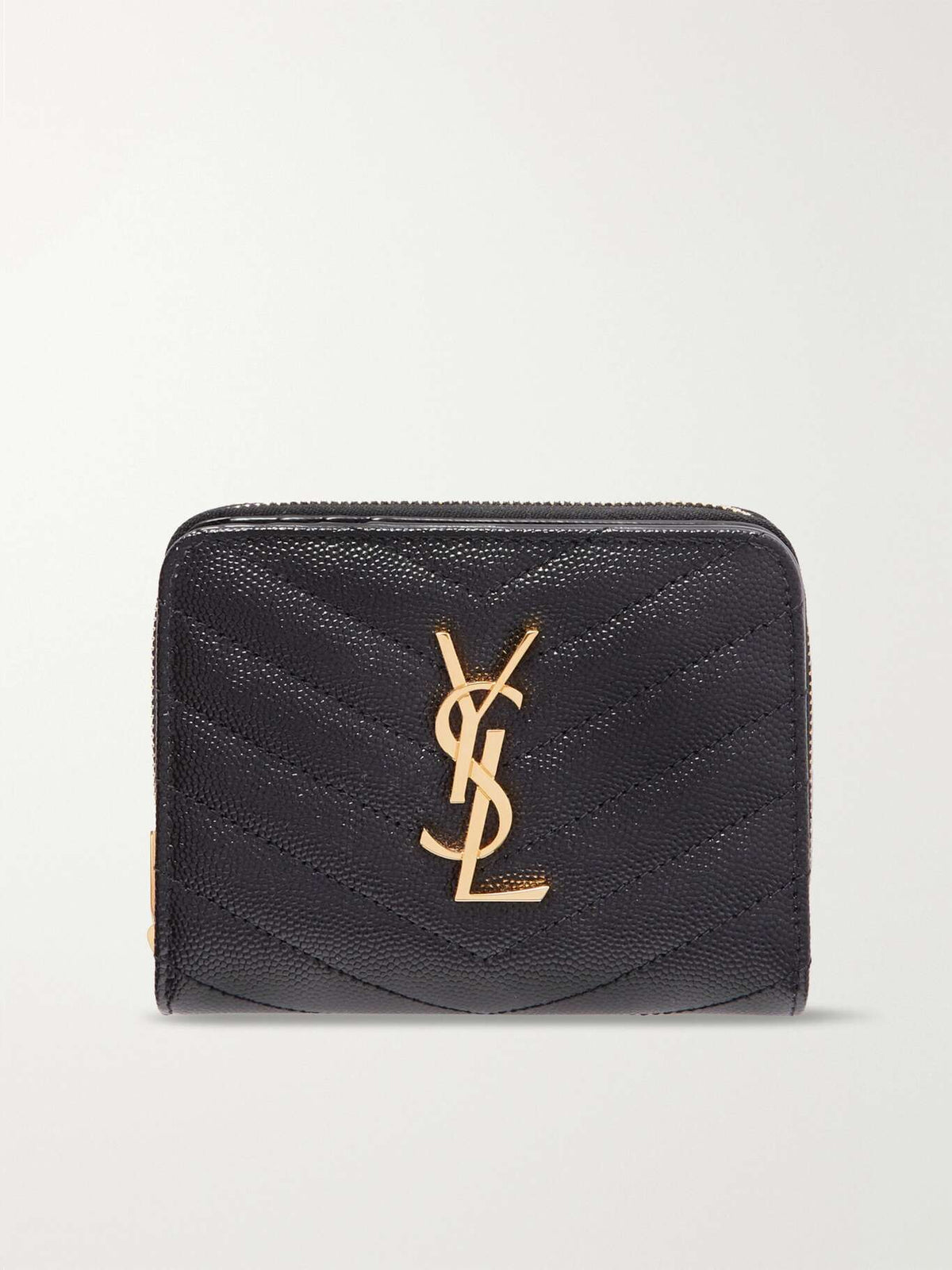 YL CARTERA | NEGRO | CON DORADO