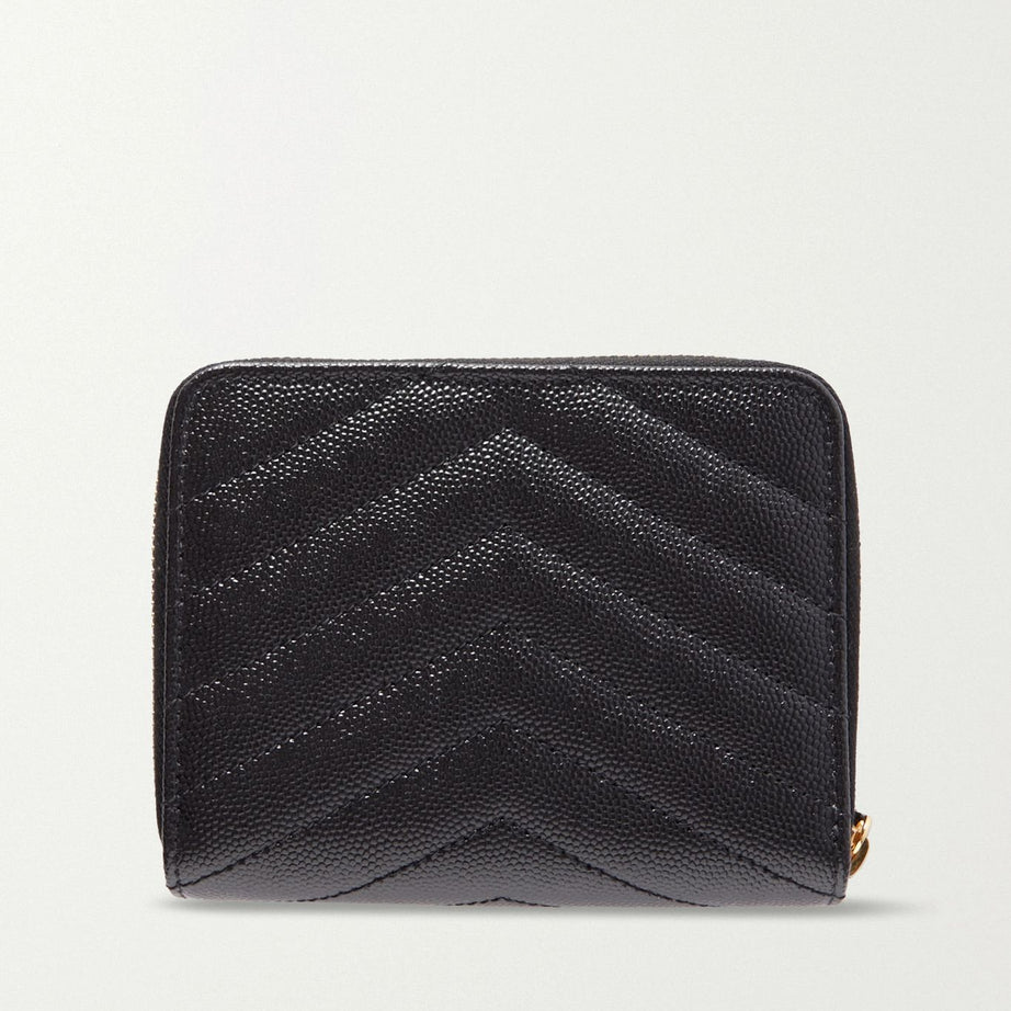 YL CARTERA | NEGRO | CON DORADO