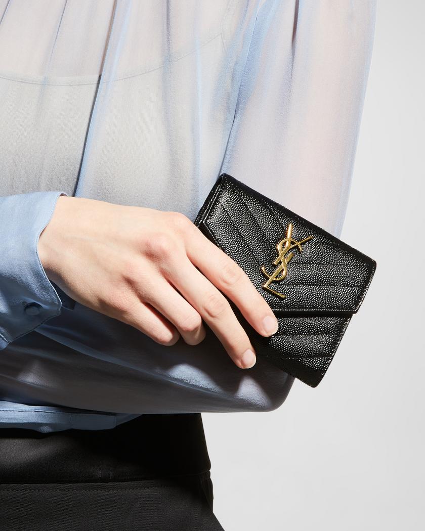 YL CARTERA | NEGRO | CON DORADO