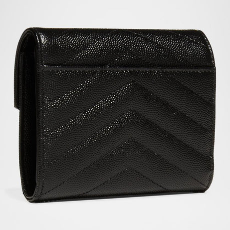 YL CARTERA | NEGRO | CON DORADO