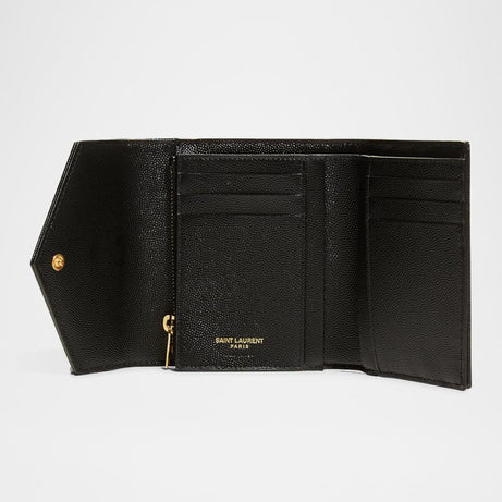 YL CARTERA | NEGRO | CON DORADO