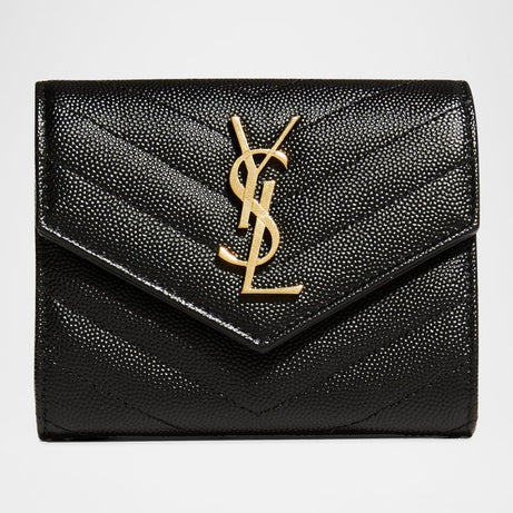 YL CARTERA | NEGRO | CON DORADO