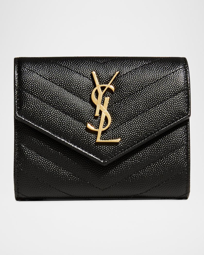 YL CARTERA | NEGRO | CON DORADO
