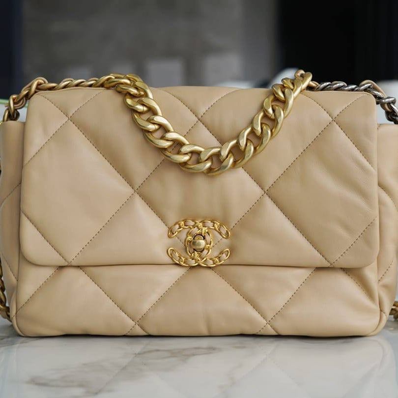 BOLSO 19 BEIGE